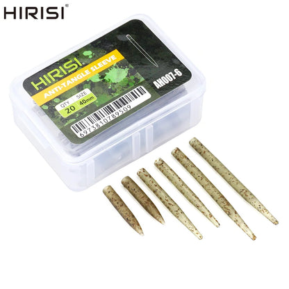 Carp Fishing Anti Tangle Sleeves Terminal Tackle Hook Connectors Rig