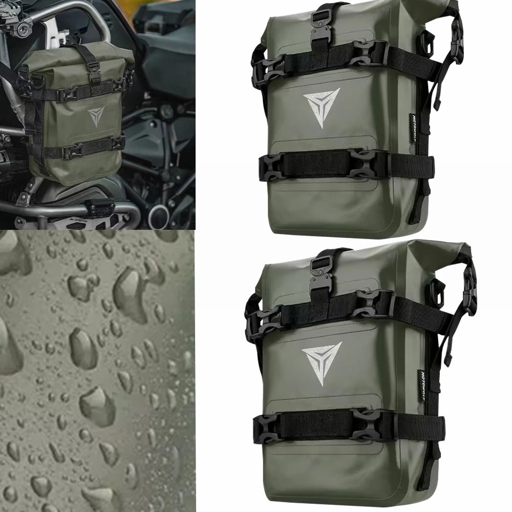 Waterproof Bag Repair Tool Placement Bag For BMW R1200GS R1250GS HONDA Suzuki DL650 V-Strom Motorcycle Frame Crash Bars Bag-EXPROTAS