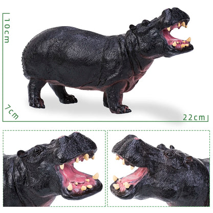 Big Size Soft Rubber Animal Action Figures for Children Educational Collection