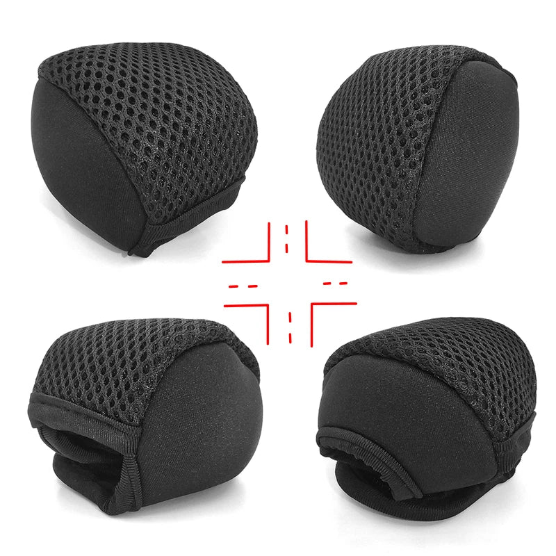 2Pcs Soft Fishing Reel Bag Protective Cases for Spinning & Casting