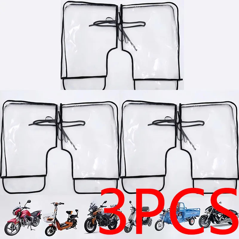 Waterproof Motorcycle Bike Handle Gloves Muffs Mitts Warm Cover