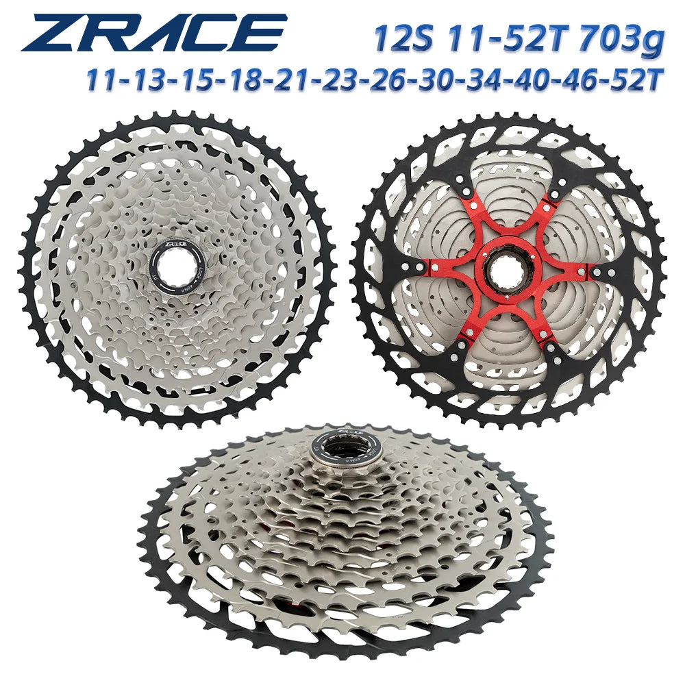 Aluminum Alloy Bracket 12 Speed MTB Cassette Freewheel 11-50T 11-52T