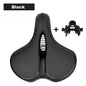 Comfort Wide Bicycle Seat Replacement Bike Saddle for Men Women Indoor Outdoor
