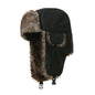 Winter Mens Ushanka Trapper Hat Russian Ear Flap Fur Cap