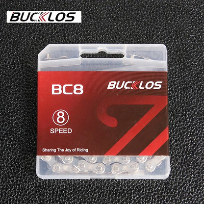 MTB Road Bike Chain BUCKLOS 8-12 Speed 116/126 Links Bicycle