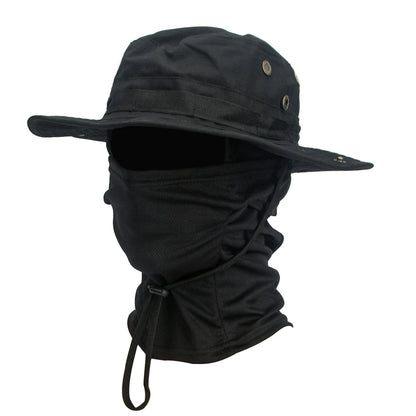 2Pcs Fishing Hat Sun Wide Brim UV Protection Outdoor Cap with Neck Flap