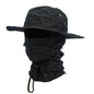 2Pcs Fishing Hat Sun Wide Brim UV Protection Outdoor Cap with Neck Flap