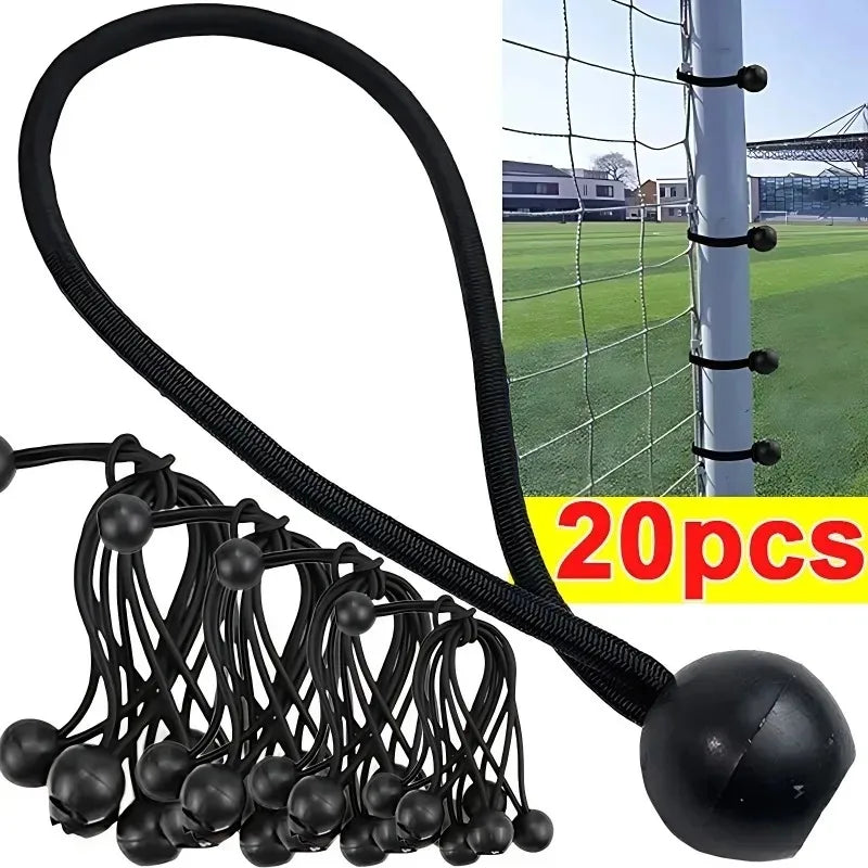 Elastic Bungee Ball Ties Heavy Duty Tarp Tie Down for Tent Awning Cargo