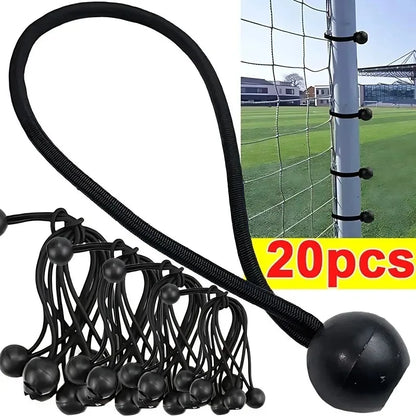 Elastic Bungee Ball Ties Heavy Duty Tarp Tie Down for Tent Awning Cargo