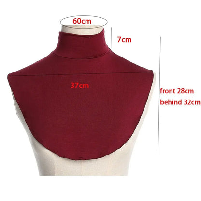 Neck Cover Hijab Underscarf Islamic Stretchy Jersey Material for Women