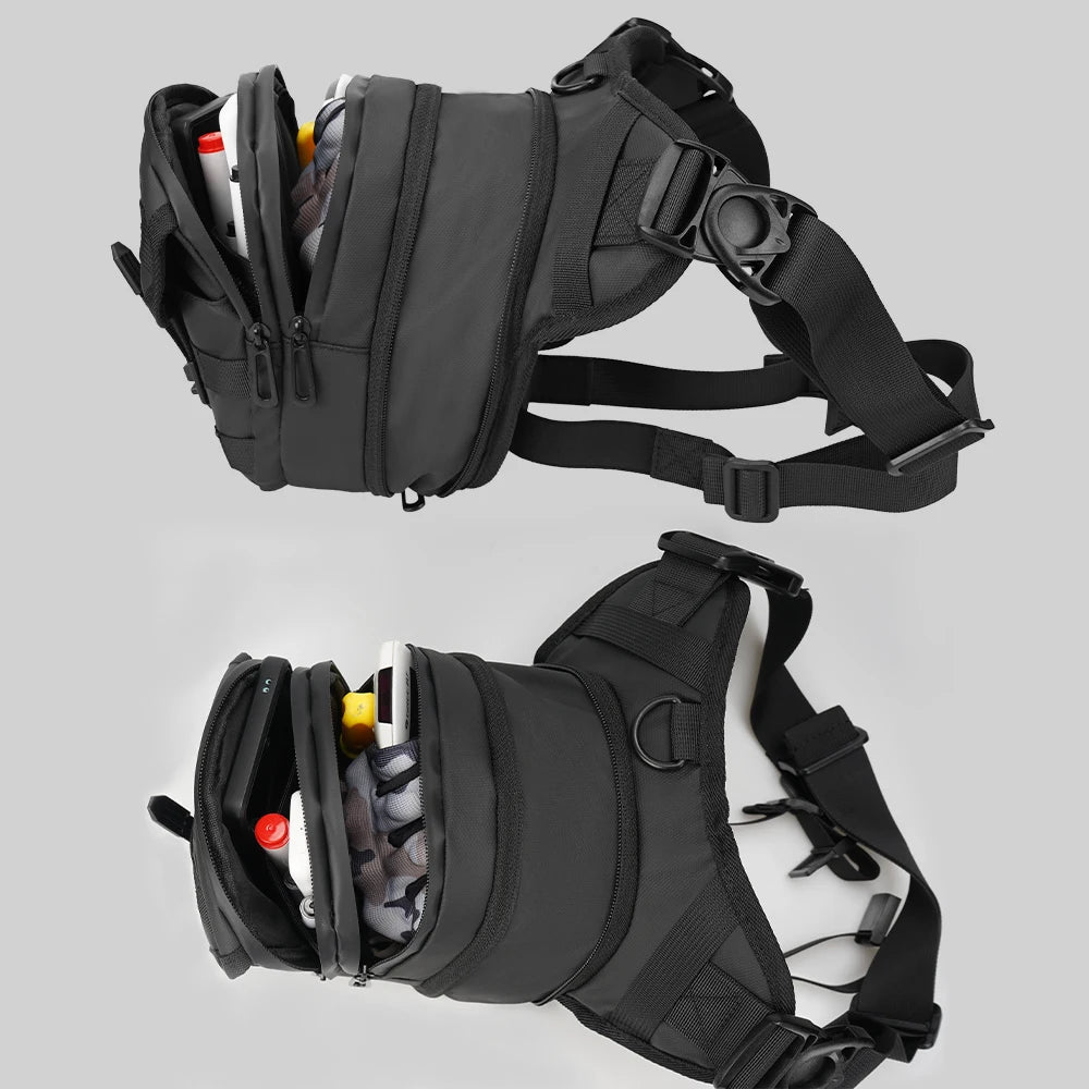 Motorcycle Bag Waterproof Drop Leg Waist Pack Thigh Hip Bags for Riding