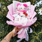 Pooh Bear Bouquet Plush Doll for Wedding Graduation Birthday Christmas
