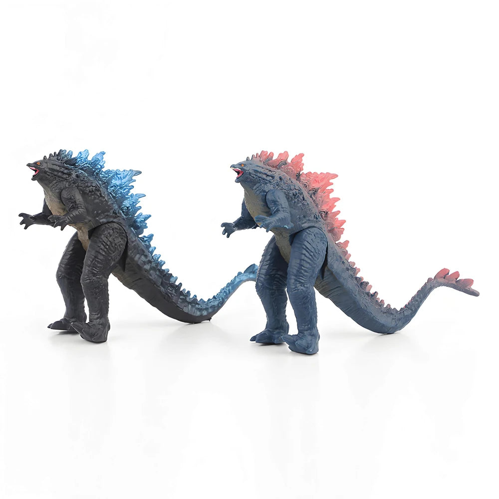 6Pcs Godzilla Kong Empire Action Figures Monsterverse Battle Roar Toys