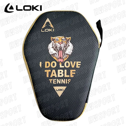 LOKI Table Tennis Racket Case Hard Shell Ping Pong Racket Paddle Cover Bag Durable EVA Inner Table Tennis Accessories-EXPROTAS