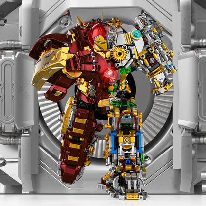 2700+PCS Iron Heroes Mech Building Set DIY Blocks Toy for Kids & Adults