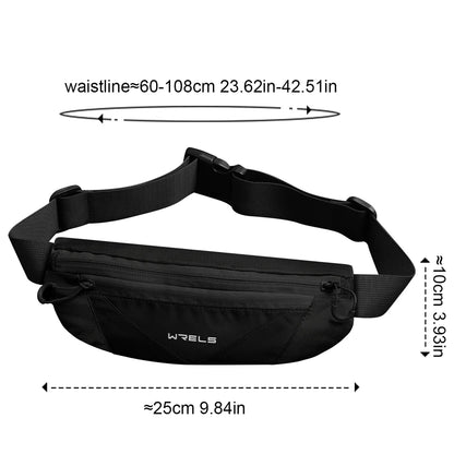 Waterproof Running Waist Bag for Men Women Marathon Sport Belt Pack