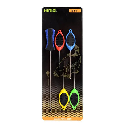 Hirisi BT11 Carp Bait Needle Set Gated Pop-Up Boilie Splicing Pins Tool