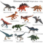 Jurassic Dinosaur 12PCS Action Figures T-Rex Velociraptor Kids Toy Set