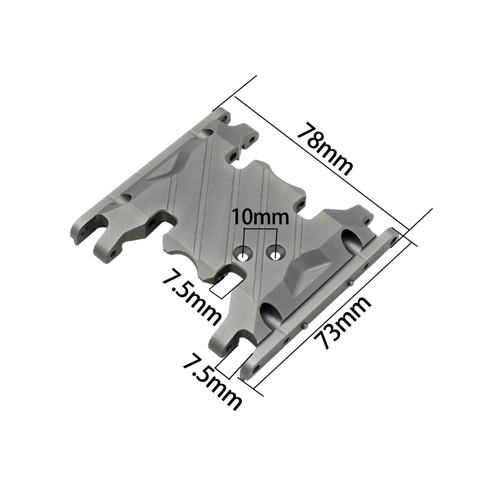 BDXRC Metal Transmission Gearbox Mount for Axial SCX10 II 1/10 - EXPROTAS