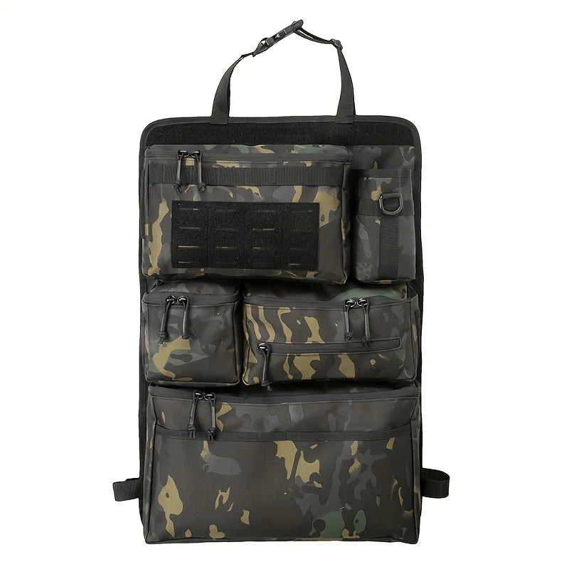 Storage Bag for Car Rear Seats Tactical Organizer Multifunctional Bag