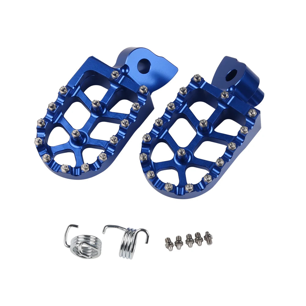 Motorcycle CNC Foot Pegs Footpeg Pedals FootRest For YAMAHA YZ 65 85 125 250 125X 250X 250FX 450FX WR 250F 450F YZF WRF 250 450-EXPROTAS