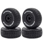 4Pcs 112mm Truck Tires Tyre 1/10 Short Course RC Wheels 12mm Hex Arrma