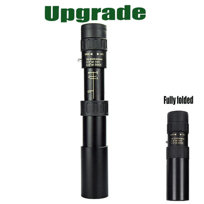 HD Portable 10-300x40 Binoculars Telescope Long Range Night Vision Monocular