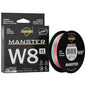 500M SeaKnight W8 II Braided Fishing Line 27LB Saltwater Coated