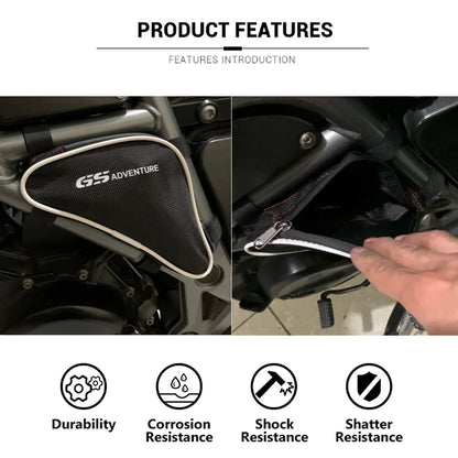 Waterproof Crash Bar Tool Bag Compatible with BMW F700GS F800GS Adventure