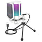 FIFINE Ampligame A6V USB Condenser Gaming Microphone with Pop Filter Shock Mount Gain Control for PC PS4 PS5 Mac