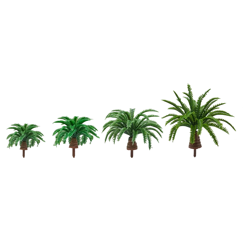 5Pcs Coconut Palm Tree Mini Garden Decor 2-5CM Fairy Layout