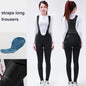 INBIKE Womens Winter Cycling Bib Tights Thermal Fleece 3D Padded Road Bike