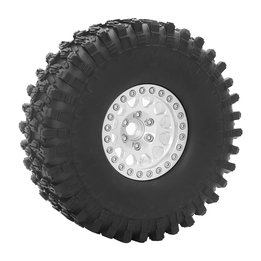 Beadlock Wheel 1.9 Metal Rim for 1/10 RC Crawler Axial SCX10 TRX-4 Redcat
