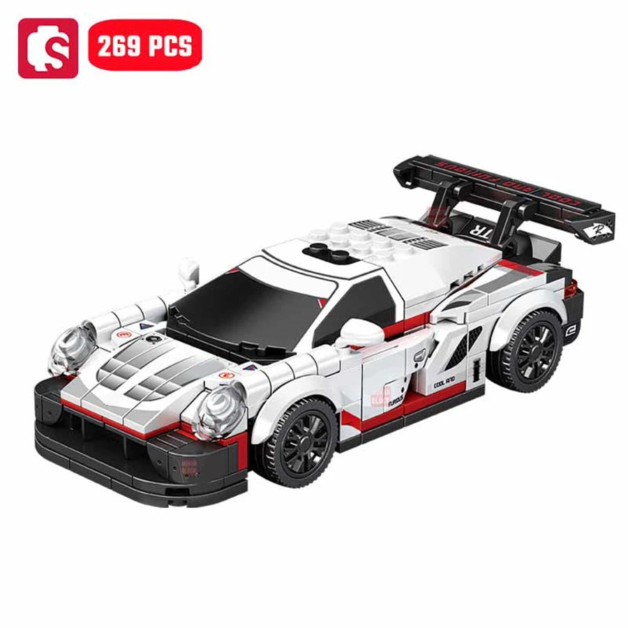 SEMBO BLOCK BK8 Sports Car Building Blocks City Supercar Racing Vehicle Model Toy Gift