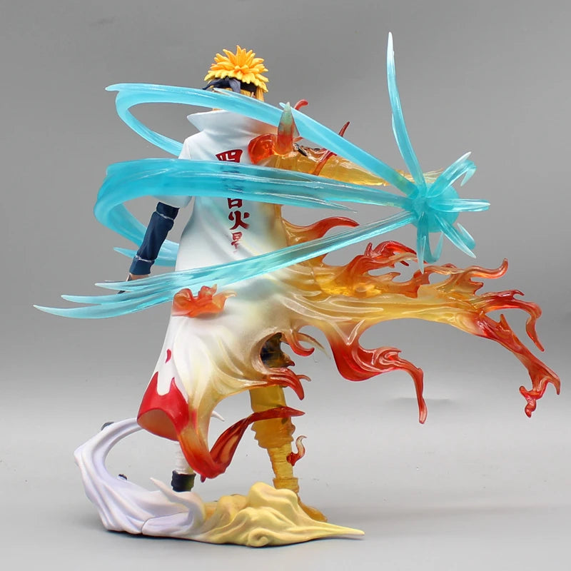 26cm Naruto Figures Namikaze Minato Anime Figures Gk Pvc Statue Action Figurine Rasengan Desk Decoration Model Kids Toys Gift-EXPROTAS