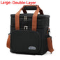 Insulated Lunch Bag Large Thermal Tote Cooler Box for Work Picnic Travel