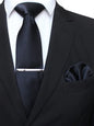 Suits Necktie Clip 8cm Mens Slim Solid Classic Wedding Party Ties