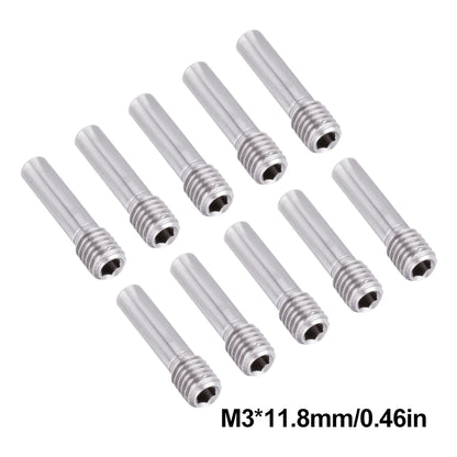 For 1/10 RC Crawler Car 10Pcs Axle Pin Bumper Screw Set SCX10