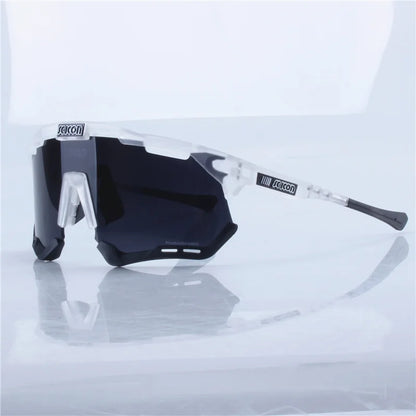 SCICON Photochromic Sunglasses UV400 Auto Darkening Cycling Driving Glasses