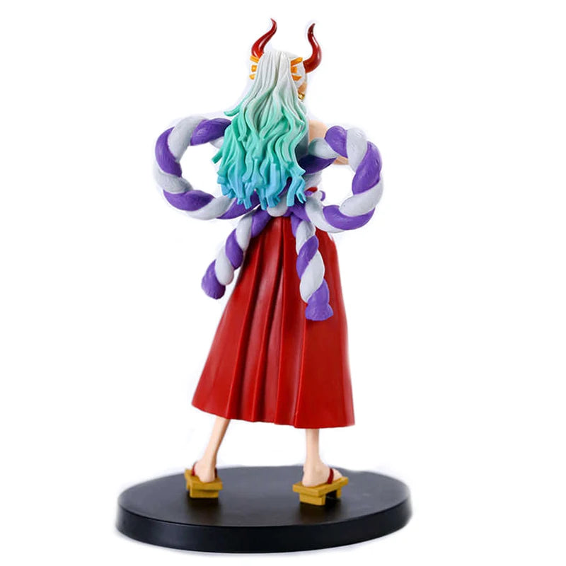 19cm One Piece Yamato Figure Wano Country The GrandLine Lady Toys Figuras Anime Manga Figurine Collection Model Doll Gift-EXPROTAS