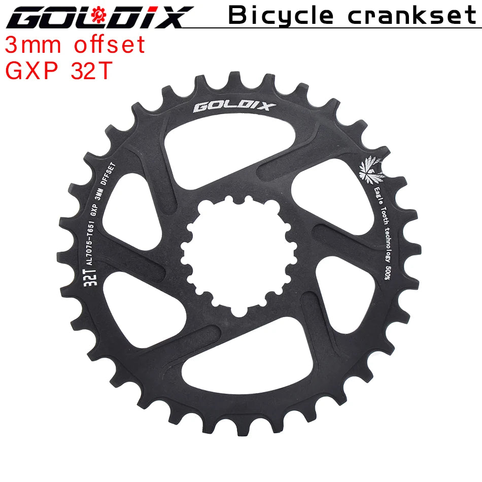 MTB Chainring 30T 32T 34T 36T 38T Direct Mount SRAM 0mm 3mm 6mm Offset