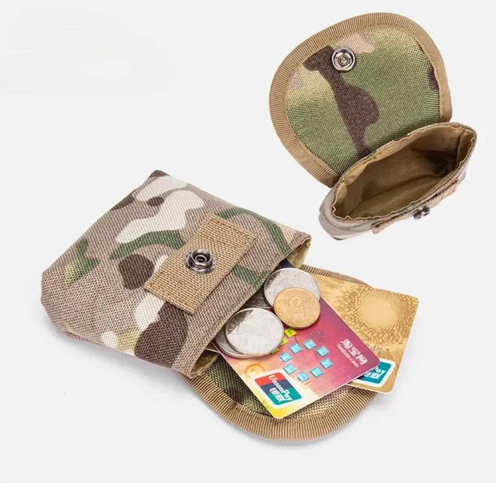 Waterproof EDC Waist Pouch Tactical Utility Coin Key Wallet Camouflage - EXPROTAS