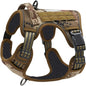 1Pc Dog Tactical Harness Adjustable Military Vest Reflective Handle Large