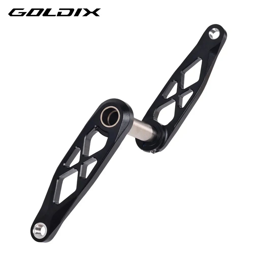 Goldix Narrow Wide Crankset 175mm MTB Square Taper Aluminum Bike Crank