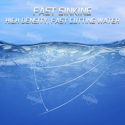 Monofilament Nylon Fishing Line 100M 50LB Anti-Wear Fast Sinking