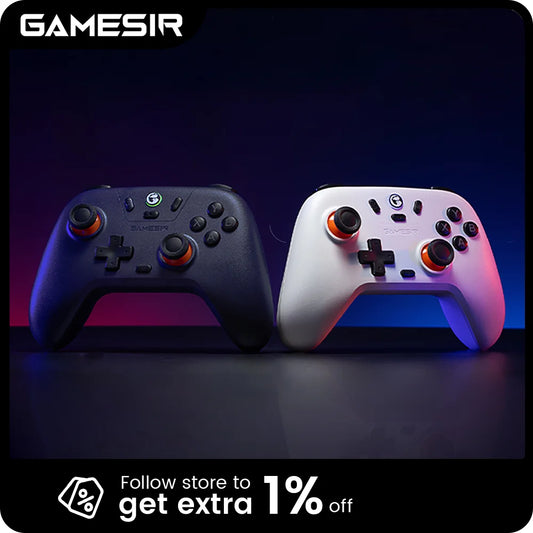 GameSir Lite Wireless Controller for Switch, Android, iOS, Hall Effect Gaming