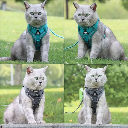 Dog Vest Strap Harness Reflective Adjustable Padded for Puppy and Cats