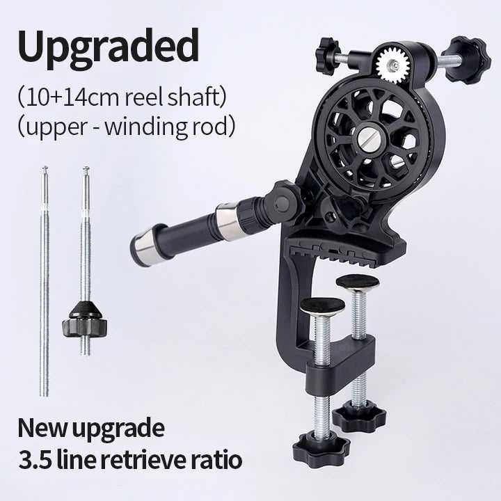 LINNHUE Fishing Line Winder Spooler Lightweight Antirust Reel Spooling Tool