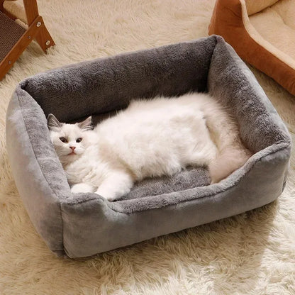 Bed For Cats Winter Cave House Pet Supplies Warm Kitten Dog Accessories