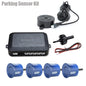 Car Parking Sensor 12V Ultrasonic 4 Sensors Buzzer Reverse Alert System